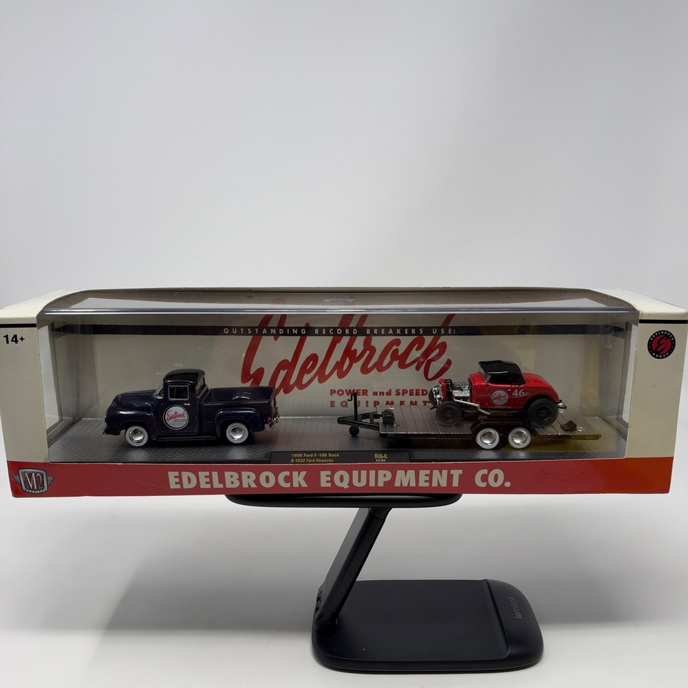 M2 Machines Edelbrock 1956 Ford F-100 Truck & 1932 Ford Roadster 1:64 R64 23-04